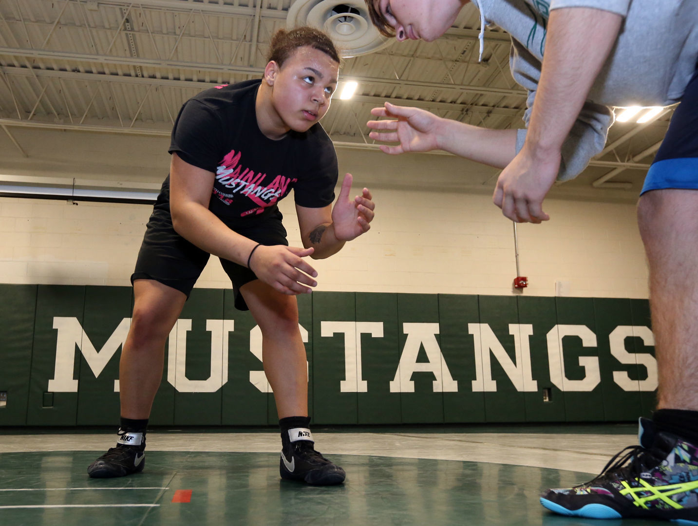 Amirah Giorgianni Mainland wrestler